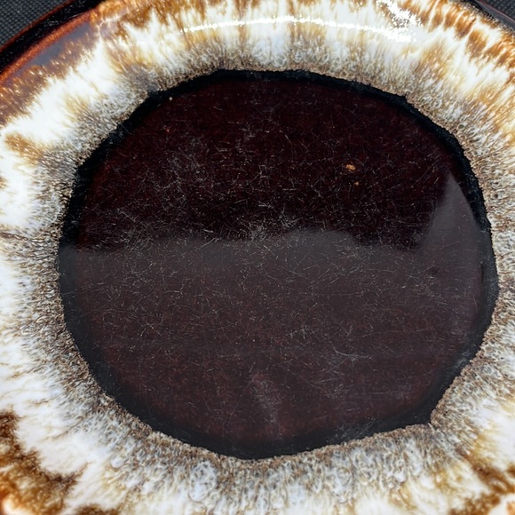 Pfaltzgraff Vintage Gourmet Brown Drip Salad Plates - Picture 4 of 5